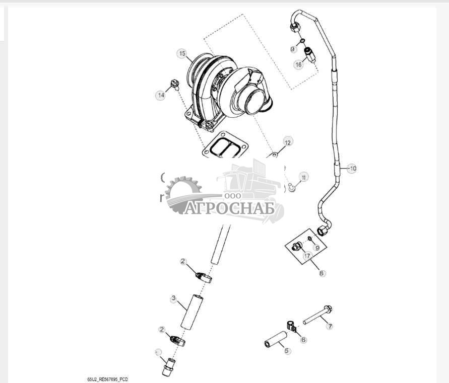 65U2 Турбонагнетатель 